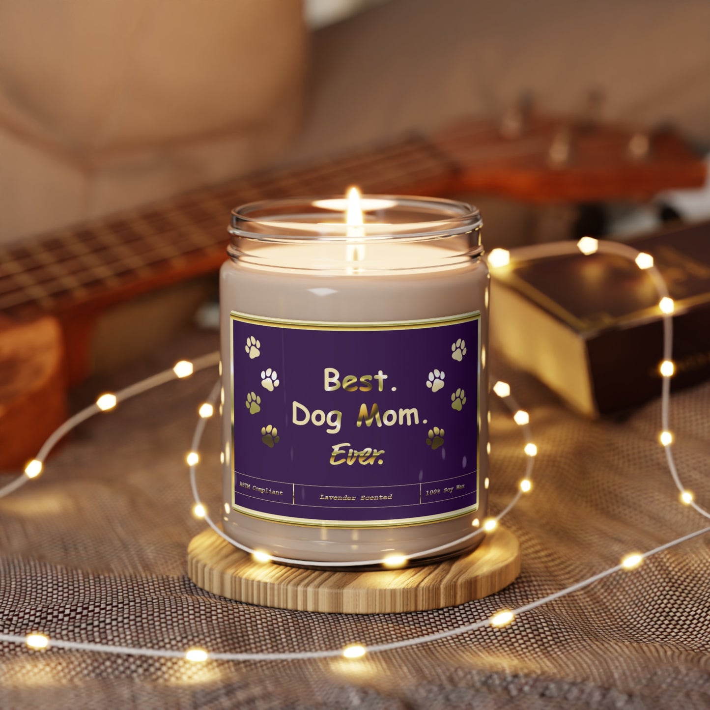 Dog Mom Soy Candle | Lavender