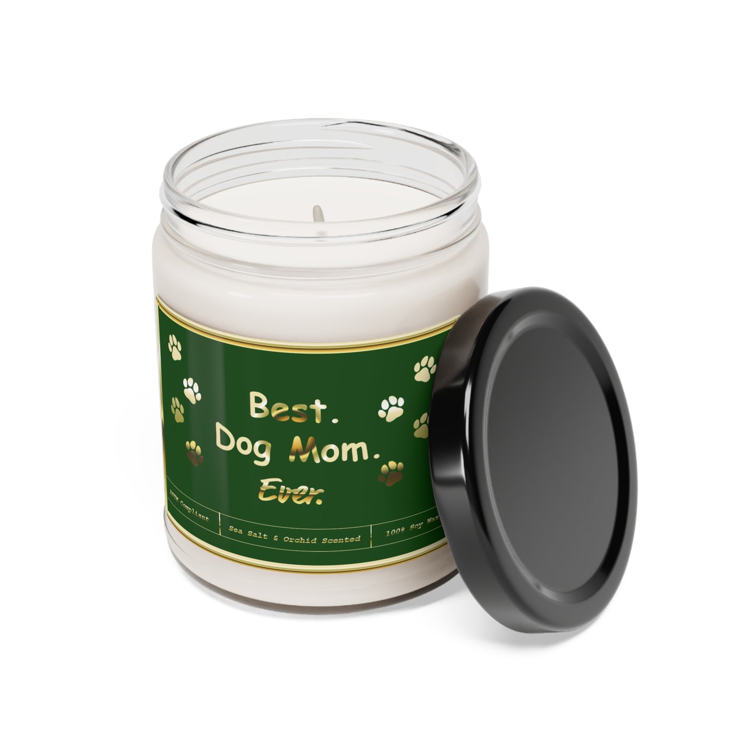 Dog Mom Soy Candle | Sea Salt & Orchid