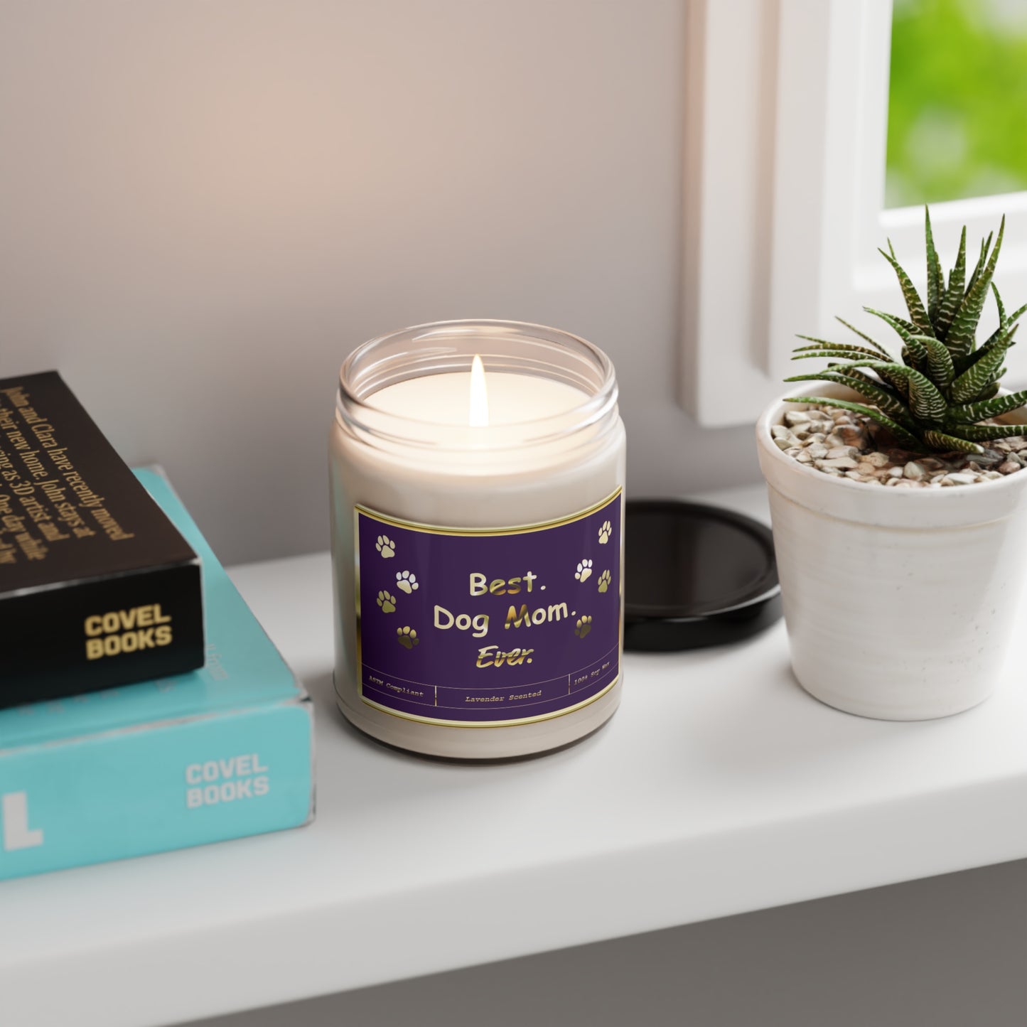 Dog Mom Soy Candle | Lavender