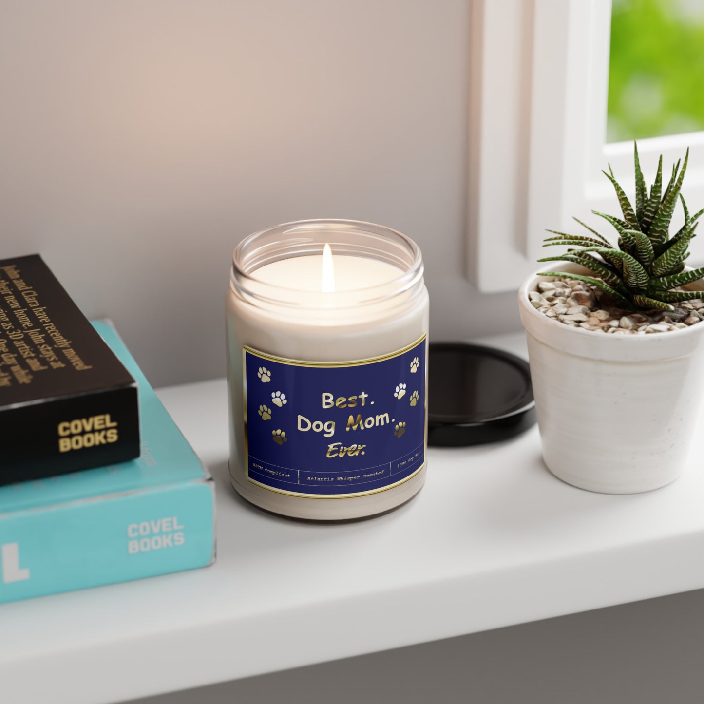 Dog Mom Soy Candle | Atlantis Whisper