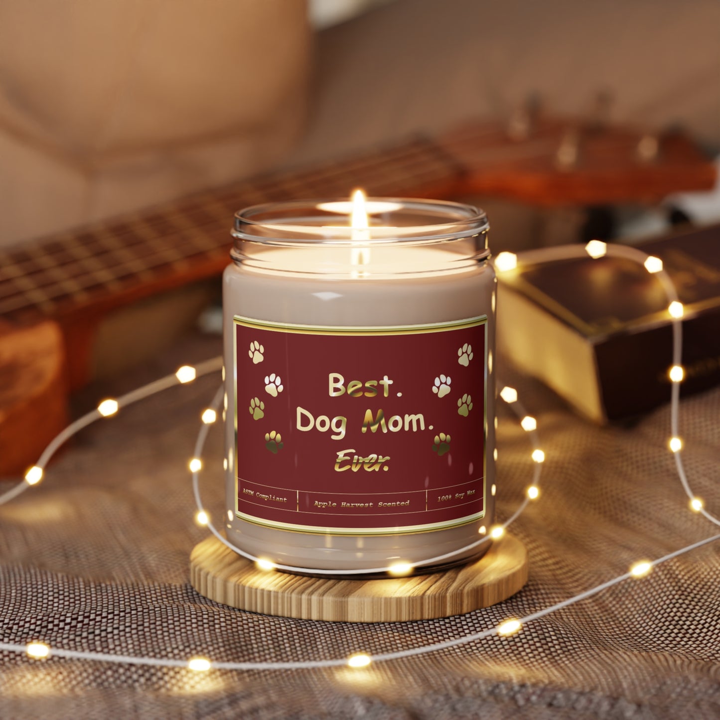 Dog Mom Soy Candle | Apple Harvest