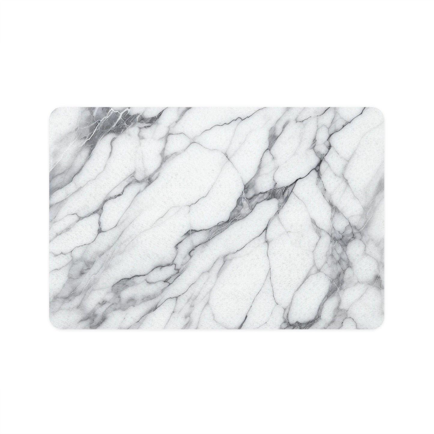 Purr-fect Pet Food Mat | Marble