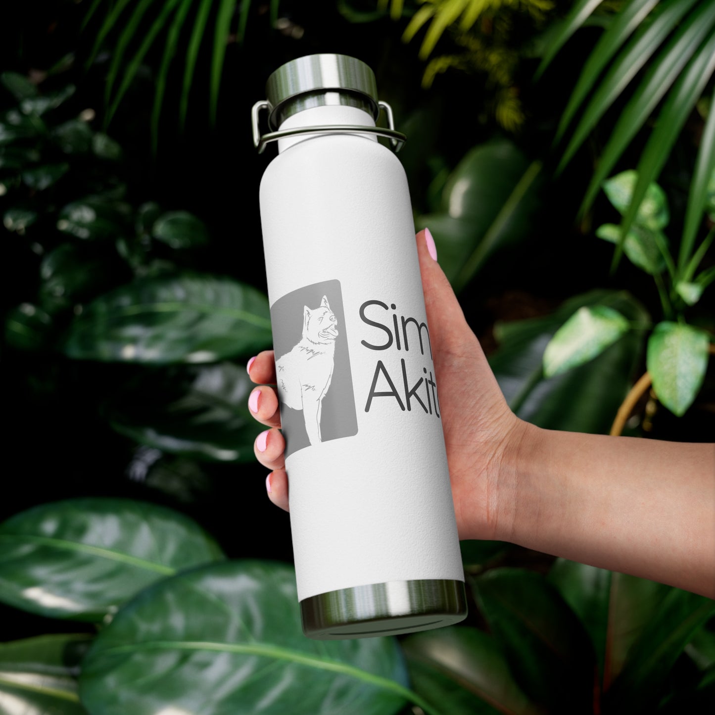 Simply Akita | Insulated Bottle, 22oz