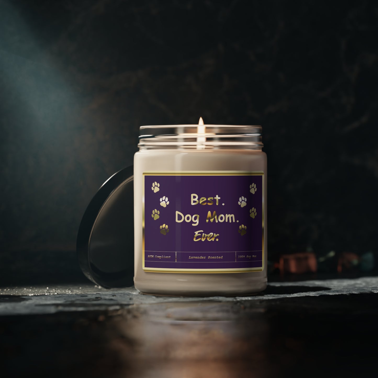 Dog Mom Soy Candle | Lavender