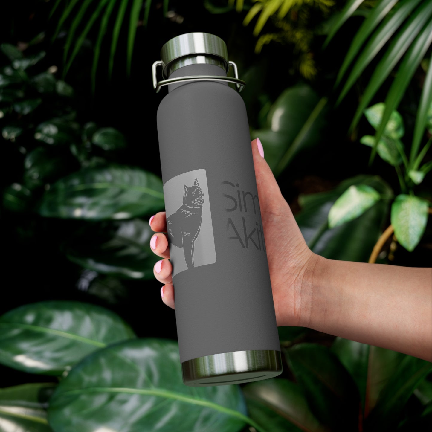 Simply Akita | Insulated Bottle, 22oz