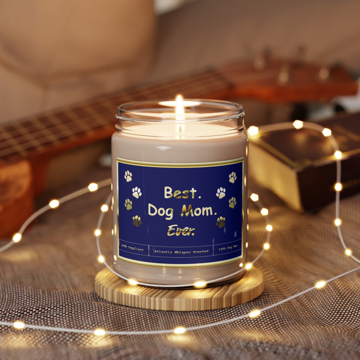 Dog Mom Soy Candle | Atlantis Whisper